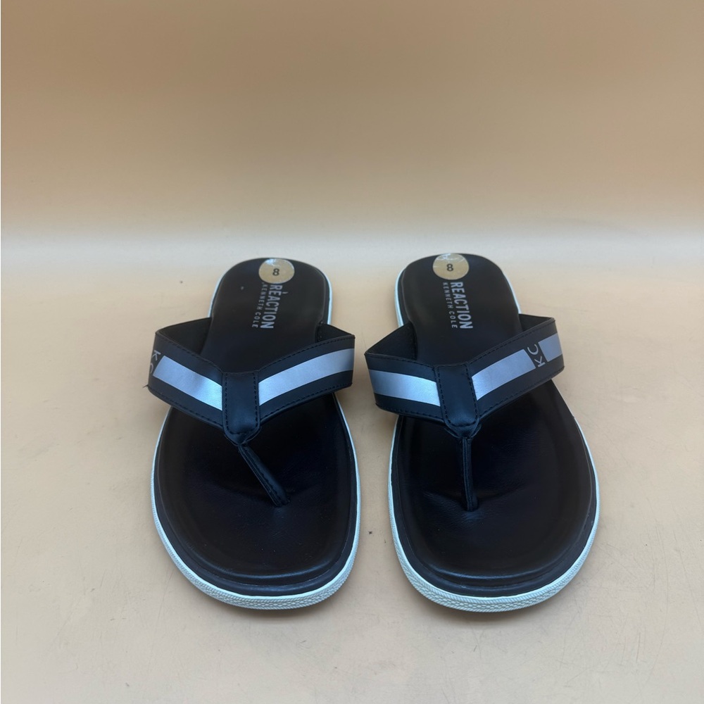 Kenneth Cole Reaction Black and Gray Sandals